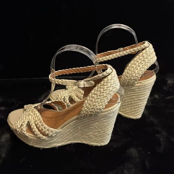 Lucky Brand Espadrille Wedge Sandals - Picture 3 of 10
